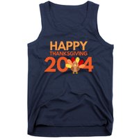 Happy Thanksgiving 2024 Funny Turkey Day Fall Tank Top