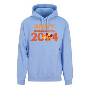 Happy Thanksgiving 2024 Funny Turkey Day Fall Unisex Surf Hoodie