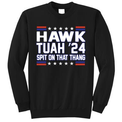 Hawk Tuah 2024 Spit On That Thang Hawk Tuah Girl Sweatshirt