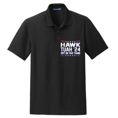 Hawk Tuah 2024 Spit On That Thang Hawk Tuah Girl Dry Zone Grid Polo