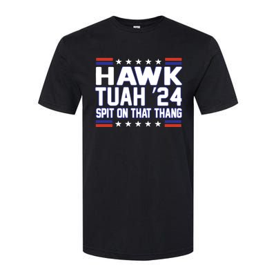 Hawk Tuah 2024 Spit On That Thang Hawk Tuah Girl Softstyle® CVC T-Shirt