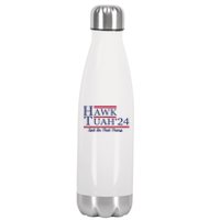 Hawk Tuah 24 Spit On That Thang Gift Stainless Steel Insulated Water Bottle