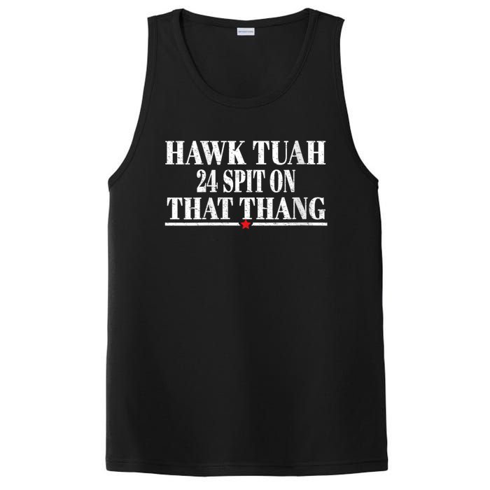 Hawk Tuah 24 Spit On That Thang PosiCharge Competitor Tank