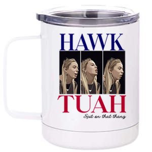 Hawk Tuah 24 Spit On That Thang 12 oz Stainless Steel Tumbler Cup