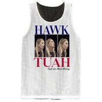 Hawk Tuah 24 Spit On That Thang Mesh Reversible Basketball Jersey Tank