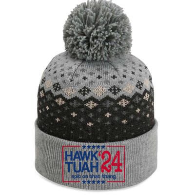 Hawk Tuah 24 Spit On That Thang The Baniff Cuffed Pom Beanie