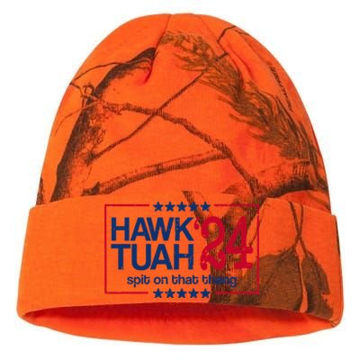 Hawk Tuah 24 Spit On That Thang Kati Licensed 12" Camo Beanie