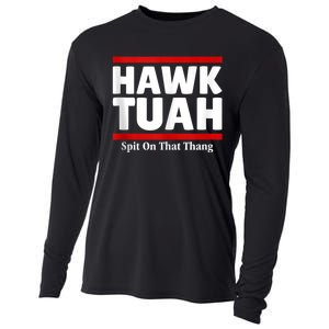 Hawk Tuah 24 Spit On That Thang Cooling Performance Long Sleeve Crew