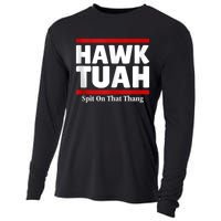 Hawk Tuah 24 Spit On That Thang Cooling Performance Long Sleeve Crew