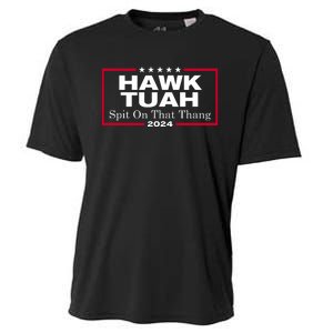 Hawk Tuah 24 Spit On That Thang Cooling Performance Crew T-Shirt