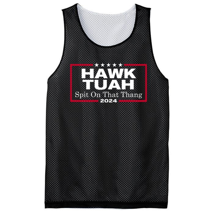 Hawk Tuah 24 Spit On That Thang Mesh Reversible Basketball Jersey Tank