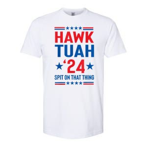 Hawk Tuah 24 Spit On That Thang Cute Design Softstyle CVC T-Shirt