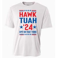 Hawk Tuah 24 Spit On That Thang Cute Design Cooling Performance Crew T-Shirt