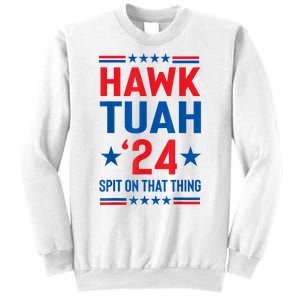 Hawk Tuah 24 Spit On That Thang Cute Design Sweatshirt