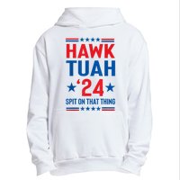 Hawk Tuah 24 Spit On That Thang Cute Design Urban Pullover Hoodie