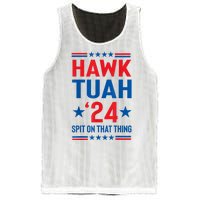 Hawk Tuah 24 Spit On That Thang Cute Design Mesh Reversible Basketball Jersey Tank