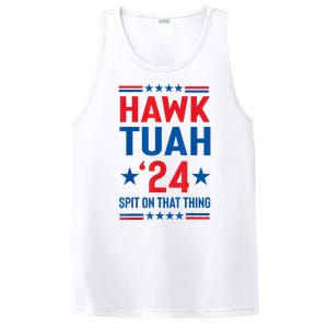 Hawk Tuah 24 Spit On That Thang Cute Design PosiCharge Competitor Tank