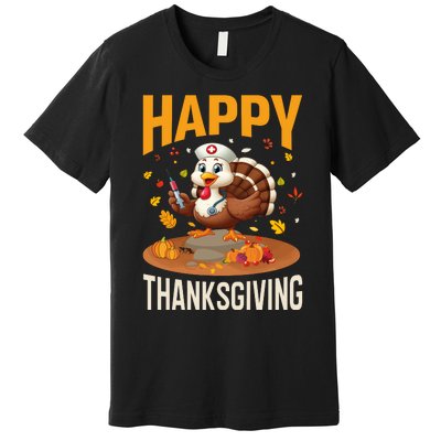 Happy Thanksgiving 2024 Celebration Graphic Premium T-Shirt