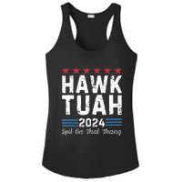 Hawk Tuah 24 Spit On That Thang Ladies PosiCharge Competitor Racerback Tank