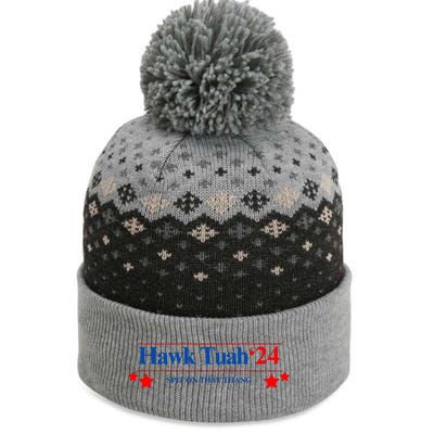 Hawk Tuah 24 Spit On That Thang The Baniff Cuffed Pom Beanie