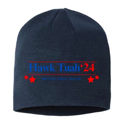 Hawk Tuah 24 Spit On That Thang Sustainable Beanie