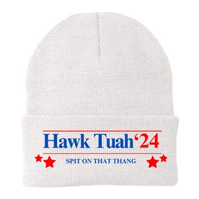 Hawk Tuah 24 Spit On That Thang Knit Cap Winter Beanie