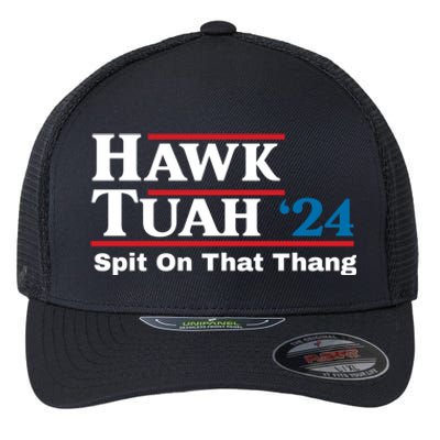 Hawk Tuah 24 Spit On That Thang Flexfit Unipanel Trucker Cap