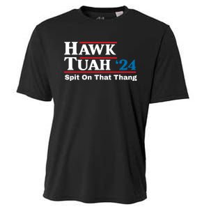 Hawk Tuah 24 Spit On That Thang Cooling Performance Crew T-Shirt