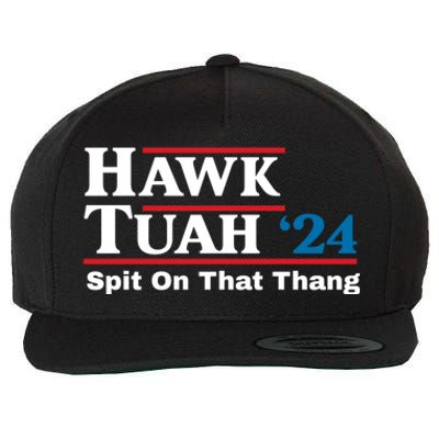 Hawk Tuah 24 Spit On That Thang Wool Snapback Cap