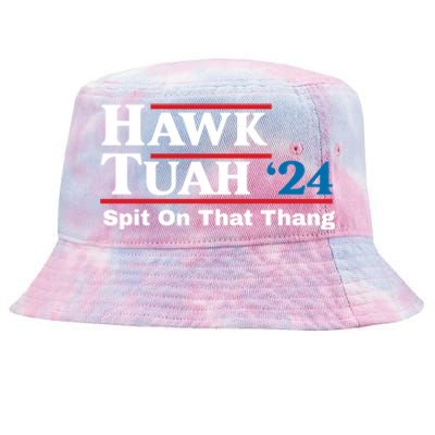 Hawk Tuah 24 Spit On That Thang Tie-Dyed Bucket Hat