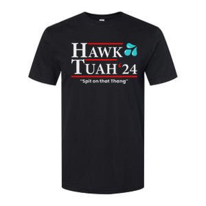 Hawk Tuah 24 Spit On That Thang Softstyle CVC T-Shirt