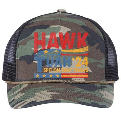 Hawk Tuah 24 Spit On That Thang Tank Top Retro Rope Trucker Hat Cap