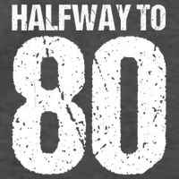 Halfway To 80 40th Birthday Vector Backpack
