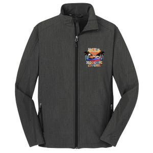 Hotter Than A Hoochie Coochie Funny Retro Country Music Core Soft Shell Jacket