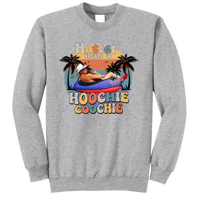 Hotter Than A Hoochie Coochie Funny Retro Country Music Tall Sweatshirt