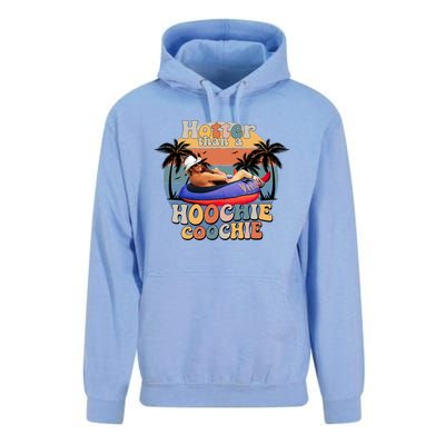 Hotter Than A Hoochie Coochie Funny Retro Country Music Unisex Surf Hoodie