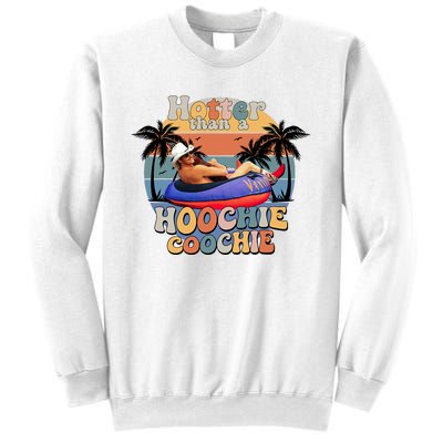 Hotter Than A Hoochie Coochie Funny Retro Country Music Sweatshirt