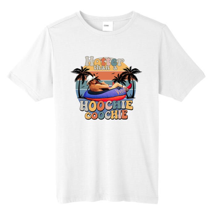 Hotter Than A Hoochie Coochie Funny Retro Country Music Tall Fusion ChromaSoft Performance T-Shirt