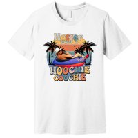 Hotter Than A Hoochie Coochie Funny Retro Country Music Premium T-Shirt