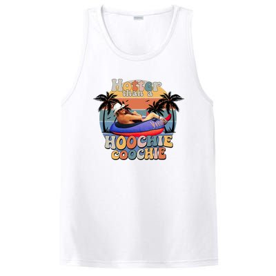 Hotter Than A Hoochie Coochie Funny Retro Country Music PosiCharge Competitor Tank