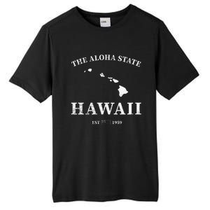 Hawaii The Aloha State Tall Fusion ChromaSoft Performance T-Shirt