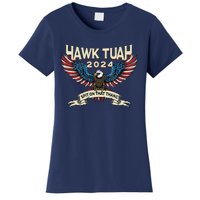 Hawk Tush American Eagle 2024 Funny Patriotic 4th Of July Women's T-Shirt