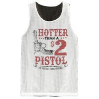 Hotter Than A $2 Pistol Rodeo Country Mesh Reversible Basketball Jersey Tank