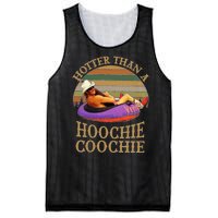 Hotter Than A Hoochie Coochie Chattahoochee Alan Jackson Vintage Mesh Reversible Basketball Jersey Tank