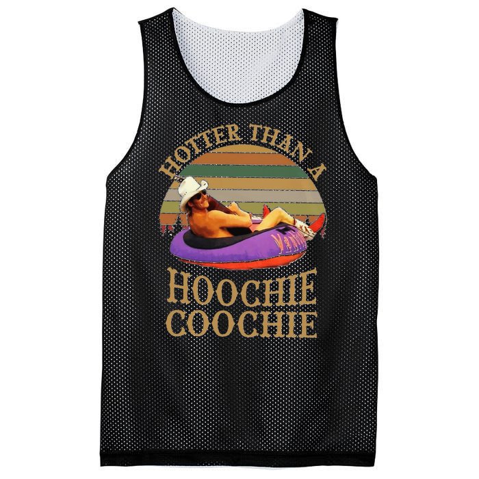 Hotter Than A Hoochie Coochie Chattahoochee Alan Jackson Vintage Mesh Reversible Basketball Jersey Tank