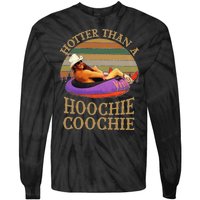 Hotter Than A Hoochie Coochie Chattahoochee Alan Jackson Vintage Tie-Dye Long Sleeve Shirt