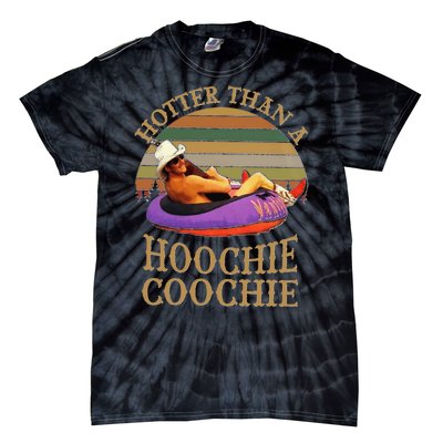 Hotter Than A Hoochie Coochie Chattahoochee Alan Jackson Vintage Tie-Dye T-Shirt