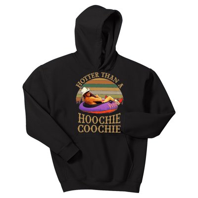 Hotter Than A Hoochie Coochie Chattahoochee Alan Jackson Vintage Kids Hoodie