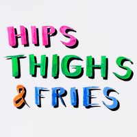 Hips Thighs And Fries Funny Cooling Performance Crew T-Shirt