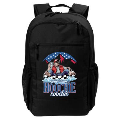 Hotter Than A Hoochie Coochie Funny Daily Commute Backpack